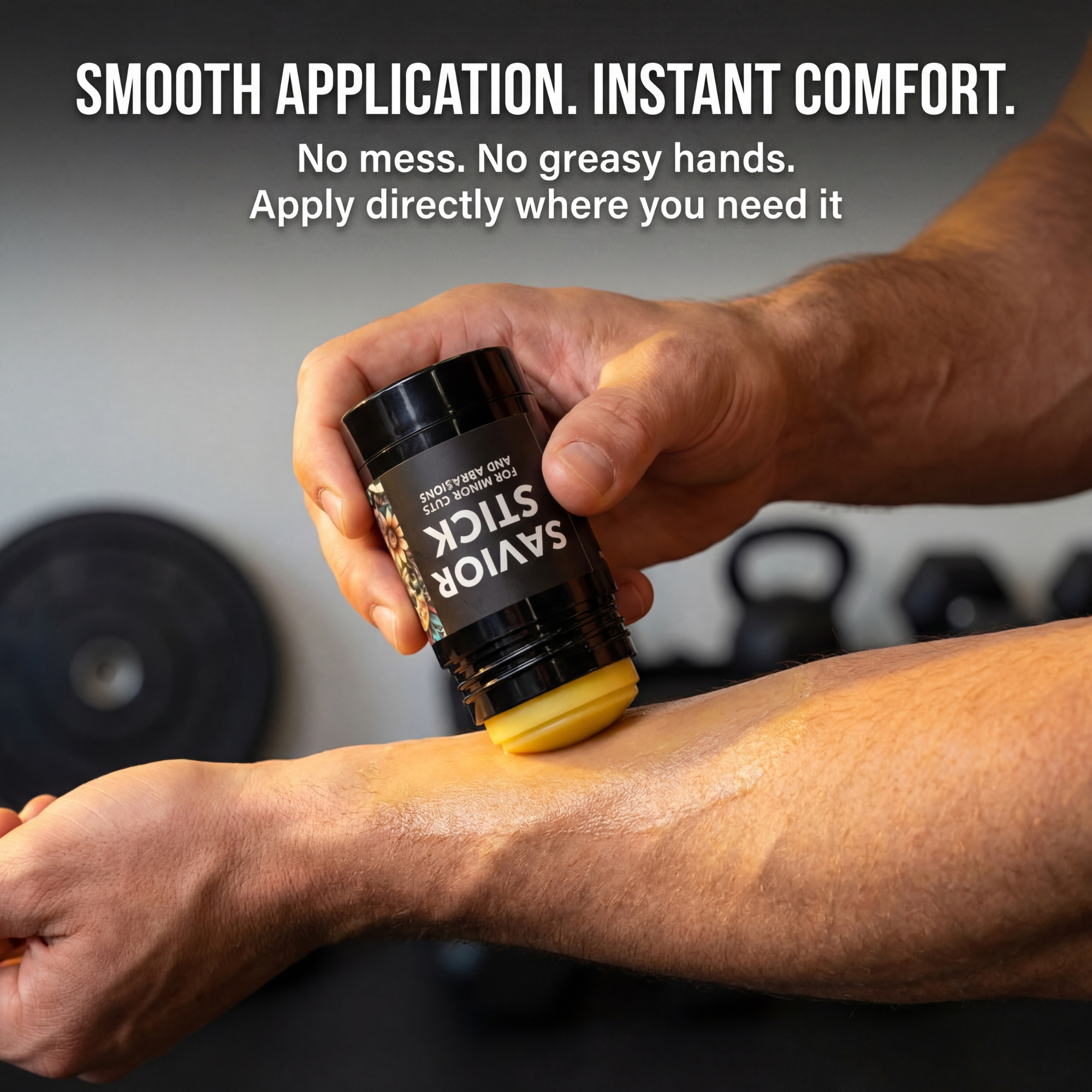 Savior Stick: Heals Abrasions Faster & Relieves Pain