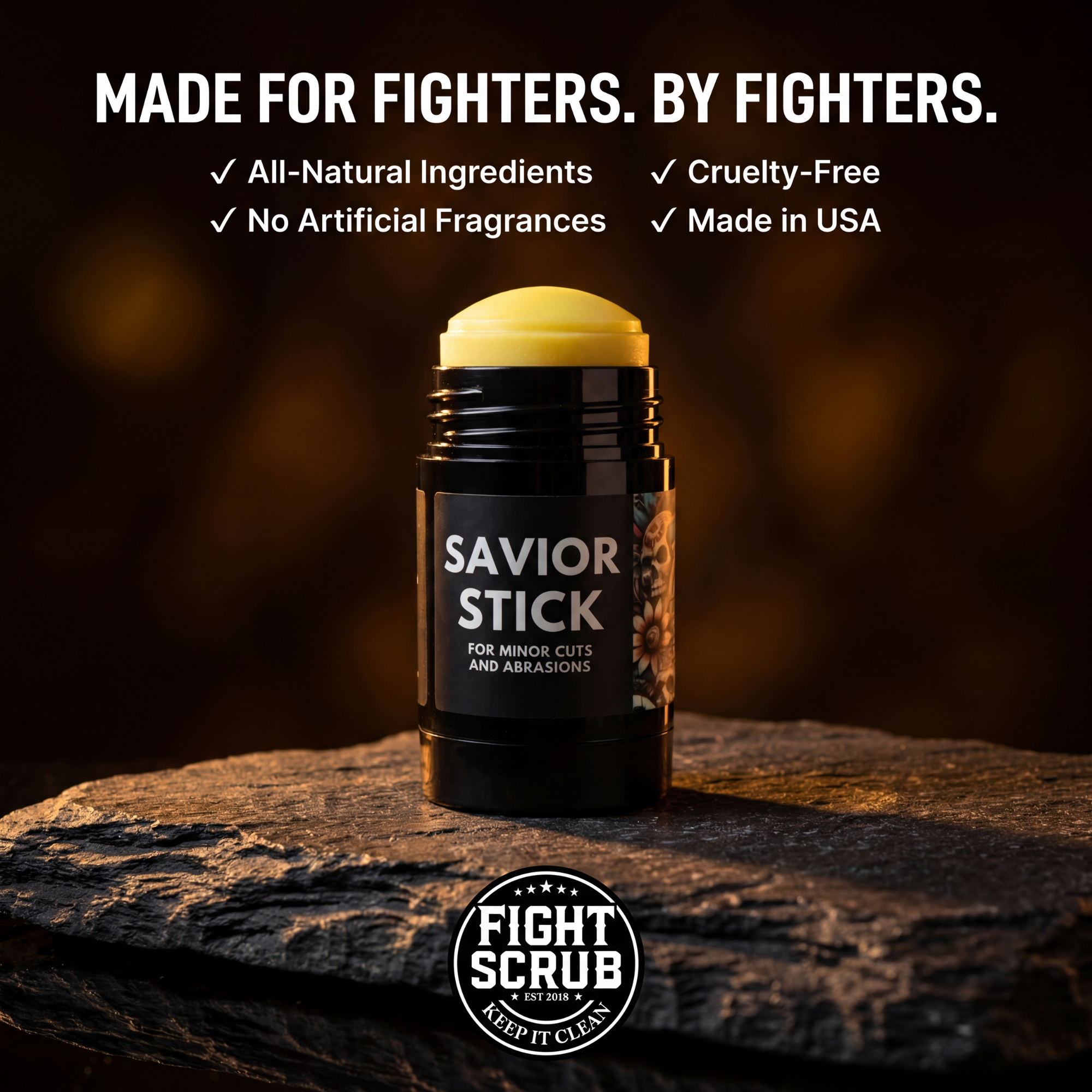 Savior Stick: Heals Abrasions Faster & Relieves Pain