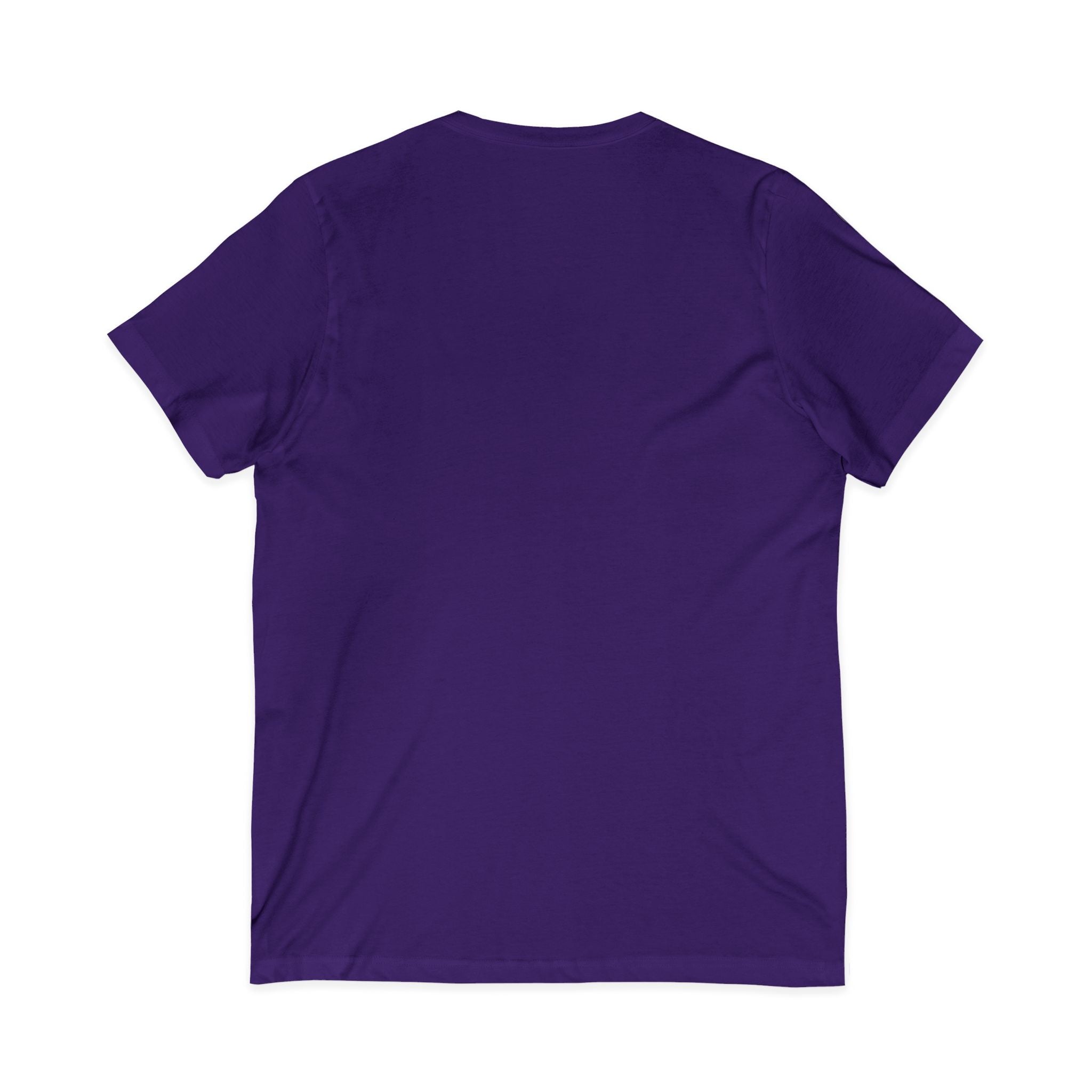Image of Unisex Jersey Short Sleeve V-Neck Tee