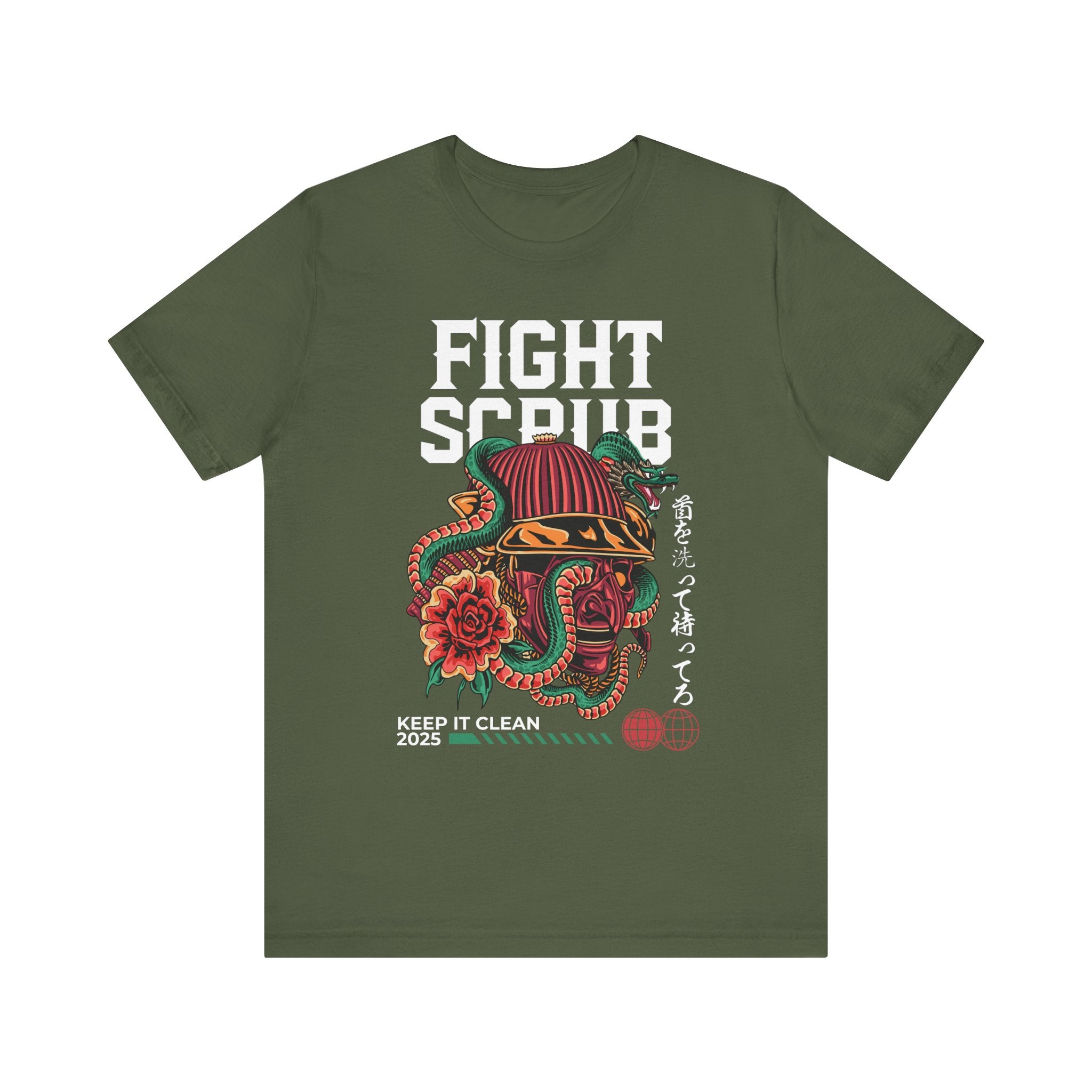 Image of Fight Scrub Jersey Unisex Short-Sleeve T-Shirt,