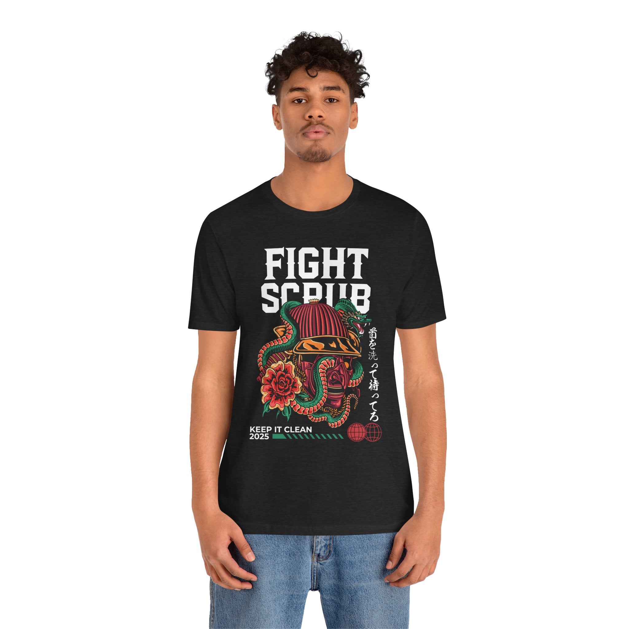 Image of Fight Scrub Jersey Unisex Short-Sleeve T-Shirt,