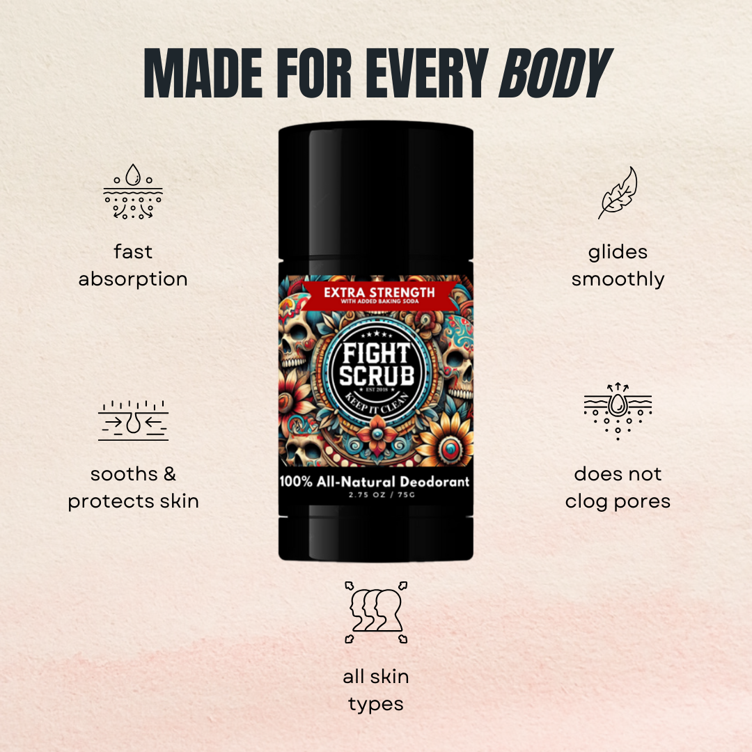 100% All-Natural Deodorant: Extra Strength