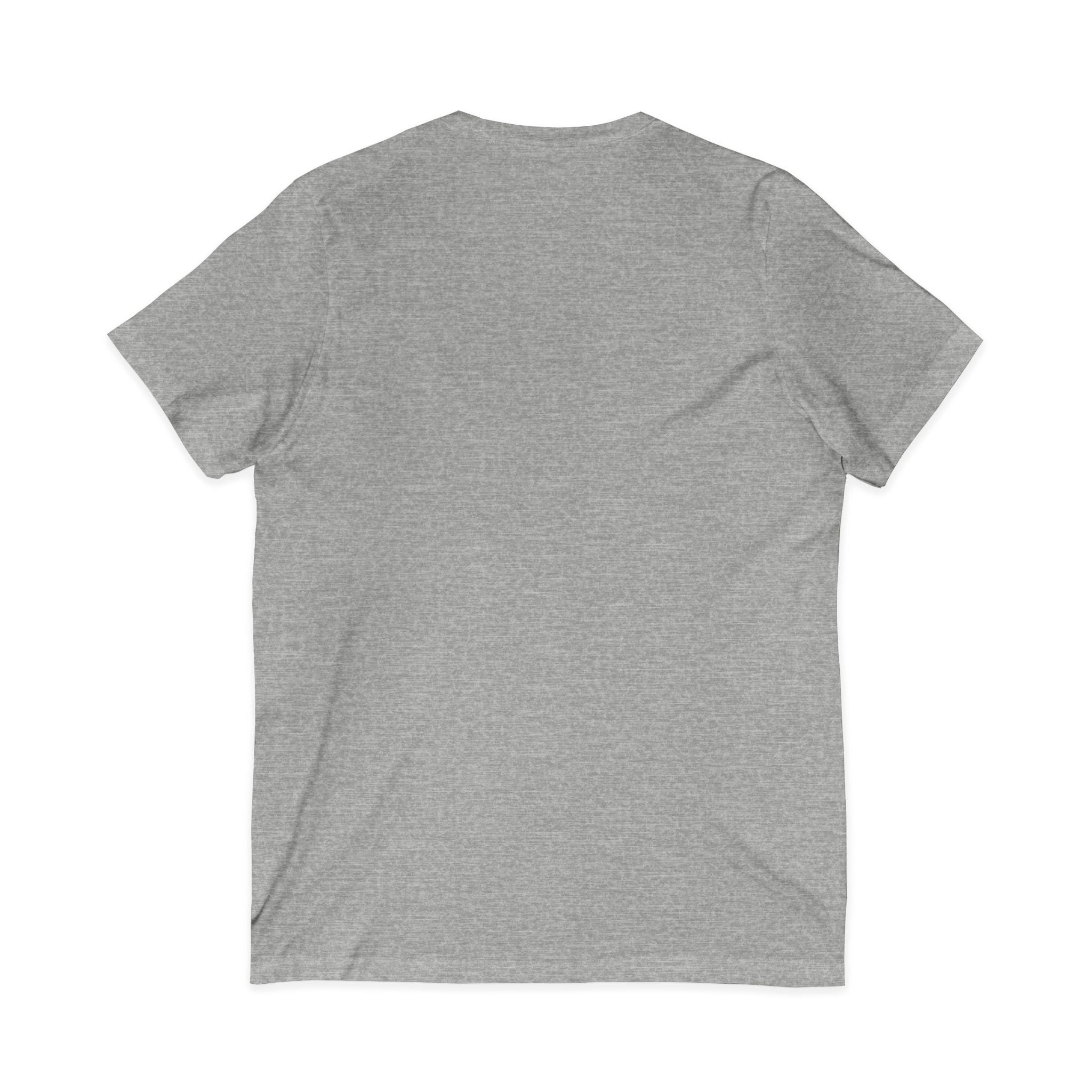 Image of Unisex Jersey Short Sleeve V-Neck Tee