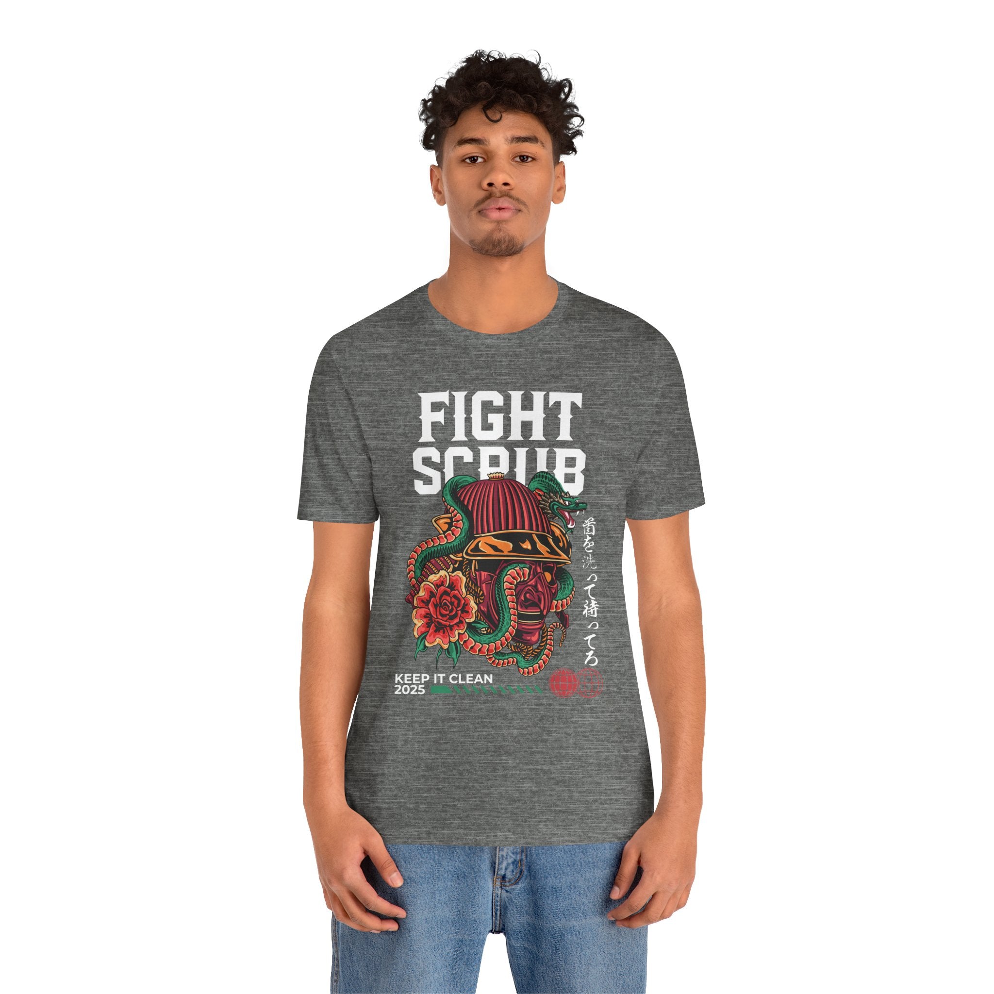 Image of Fight Scrub Jersey Unisex Short-Sleeve T-Shirt,