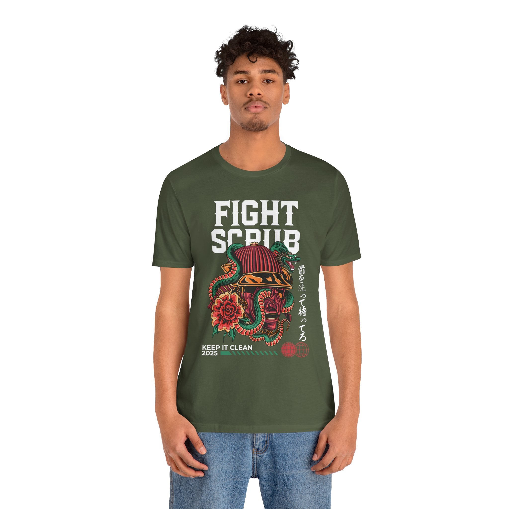 Image of Fight Scrub Jersey Unisex Short-Sleeve T-Shirt,