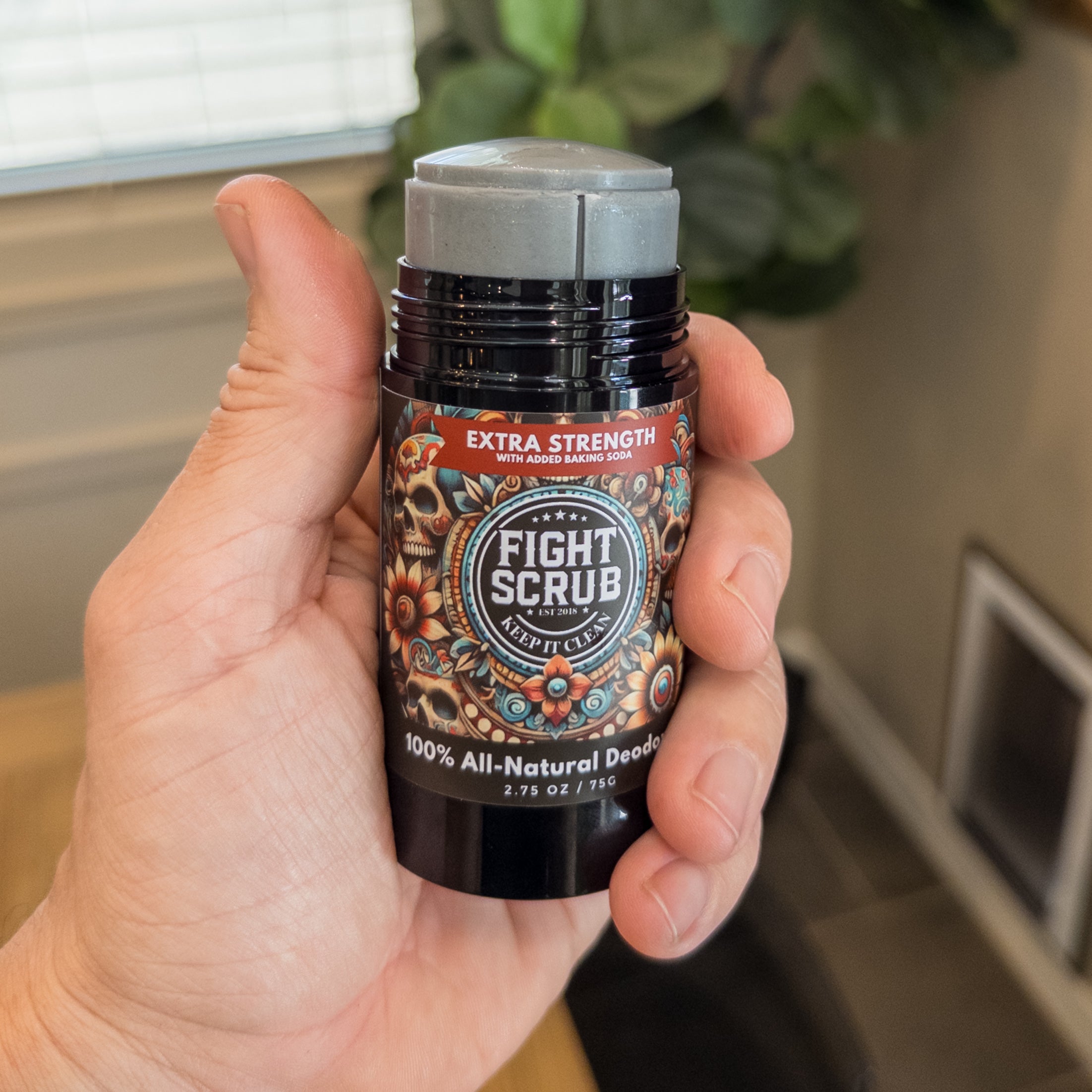 100% All-Natural Deodorant: Extra Strength