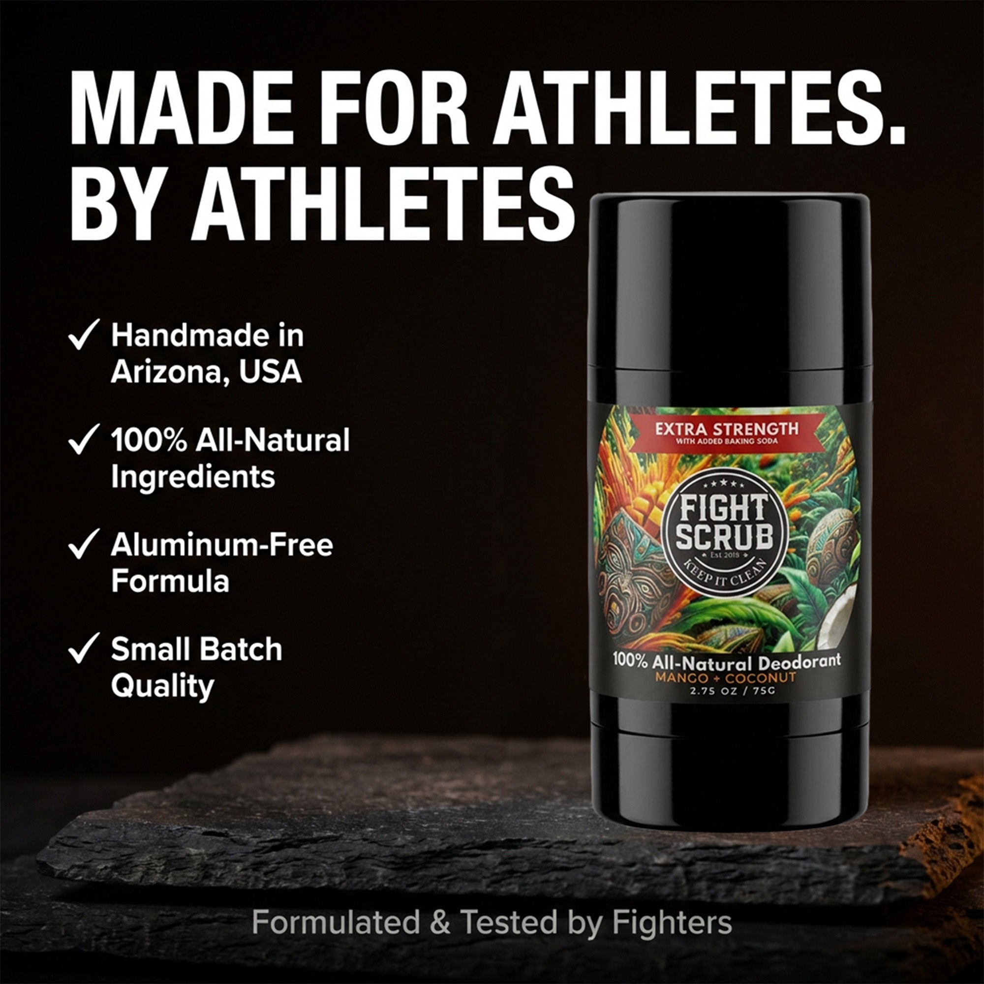 Image of Extra Strength All-Natural Deodorant